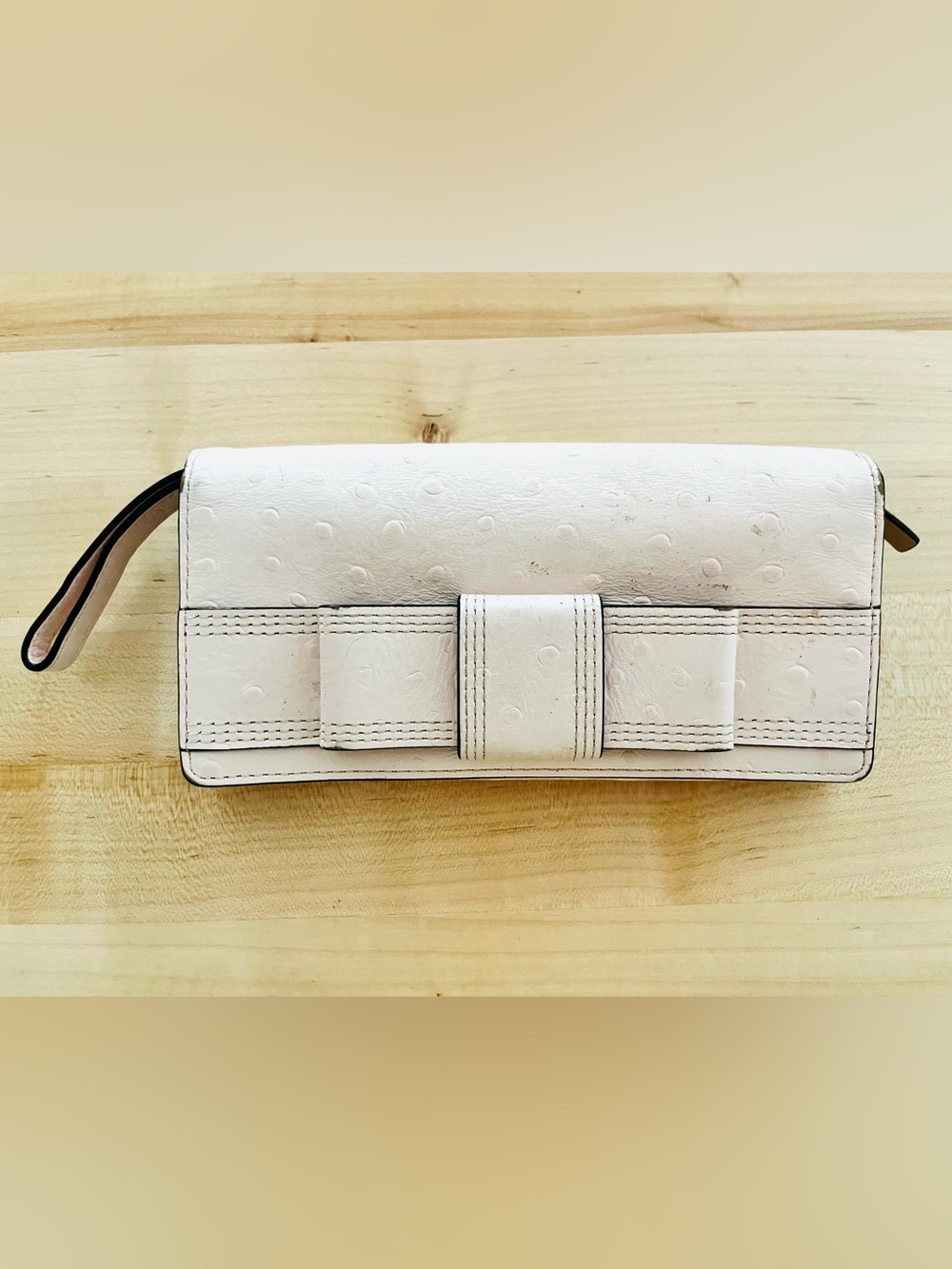 Kate Spade New York Valencia Road "Mara" wristlet clutch wallet in Light Pink
